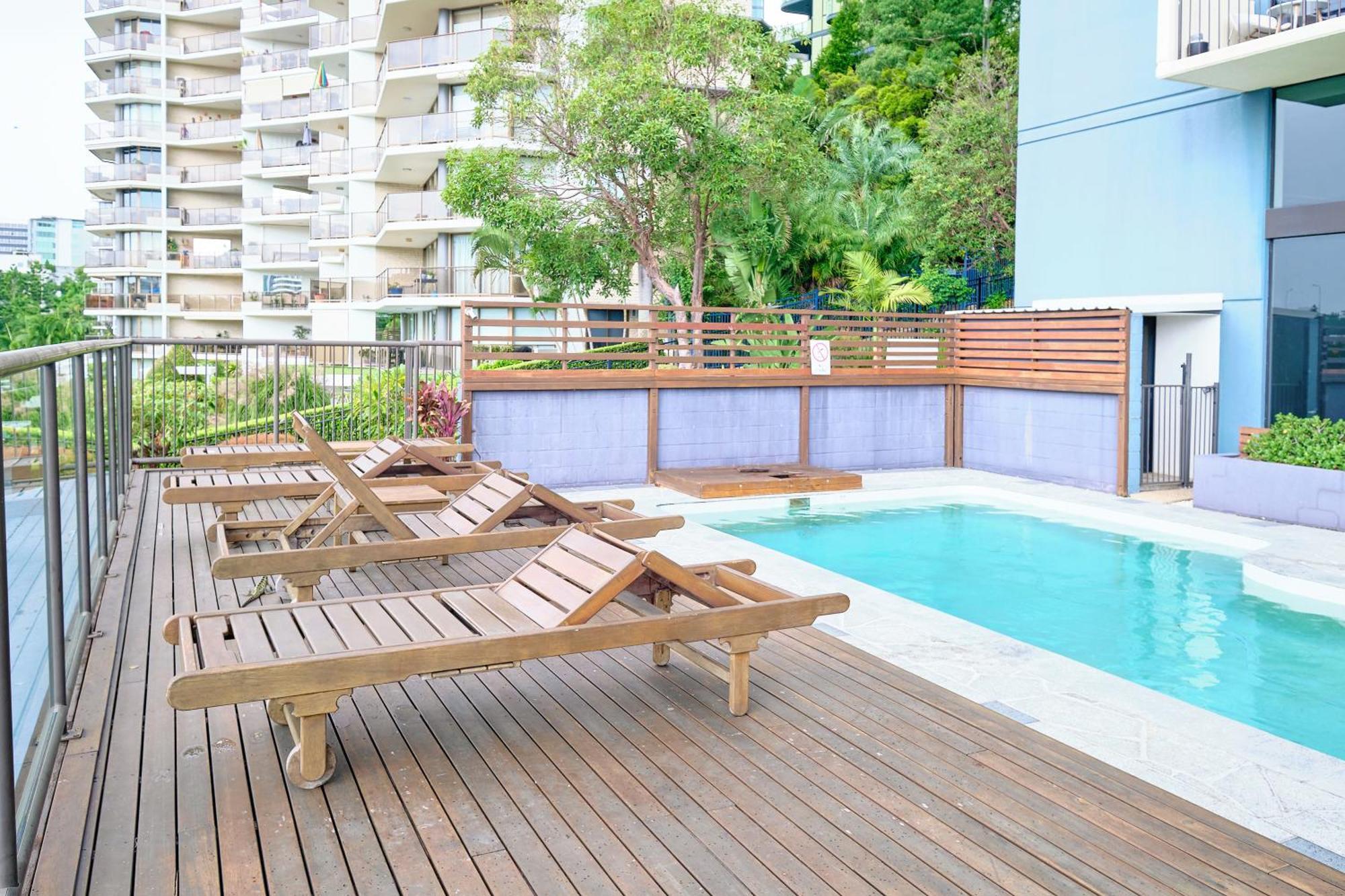River Plaza Apartments Brisbane Southbank Eksteriør bilde