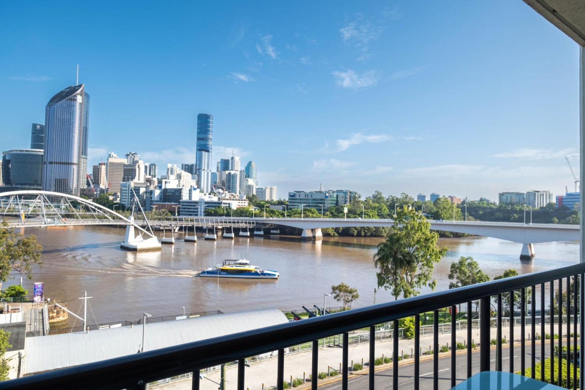 River Plaza Apartments Brisbane Southbank Eksteriør bilde